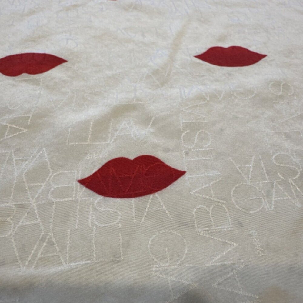 GIAMBATTISTA VALLI X H&M Scarf 100% Pure Silk Pocket Square Purse Accent RARE - Picture 3 of 5